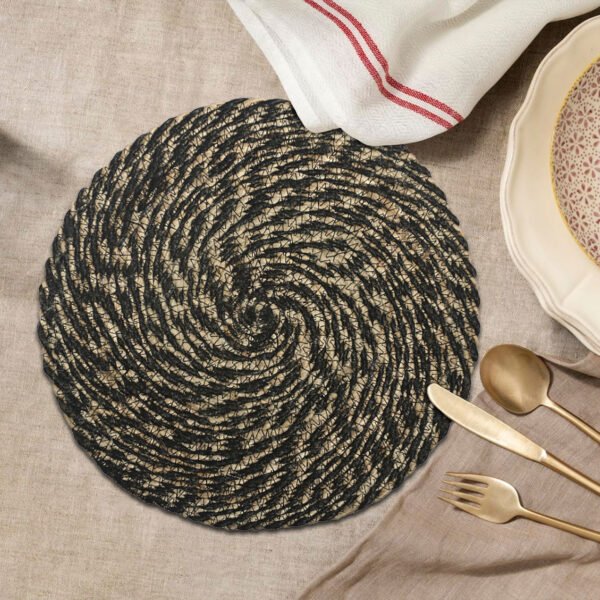 Black Spiral Table Runner - Image 9