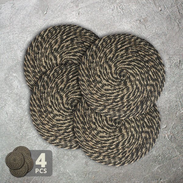 Black Spiral Table Runner - Image 3