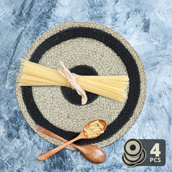 Revive Natural Jute Wicker Placemats - Image 4