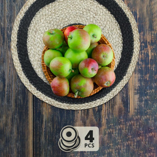 Revive Natural Jute Wicker Placemats - Image 3