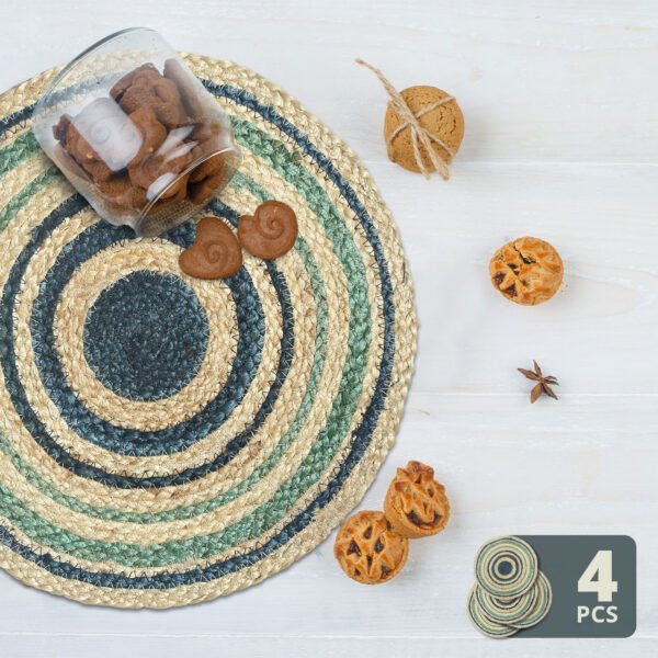 Blue/Green Spiral Table Runner - Image 7