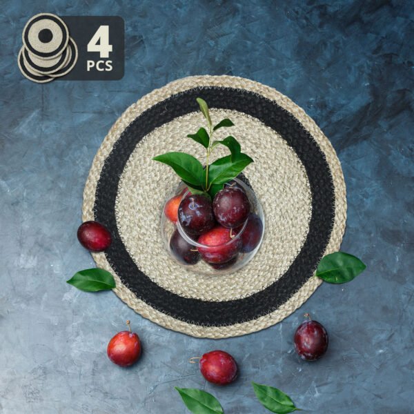 Revive Natural Jute Wicker Placemats - Image 2