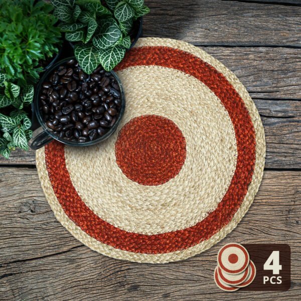 Red Spiral Table Runner - Image 6