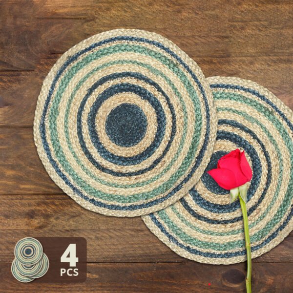 Blue/Green Spiral Table Runner