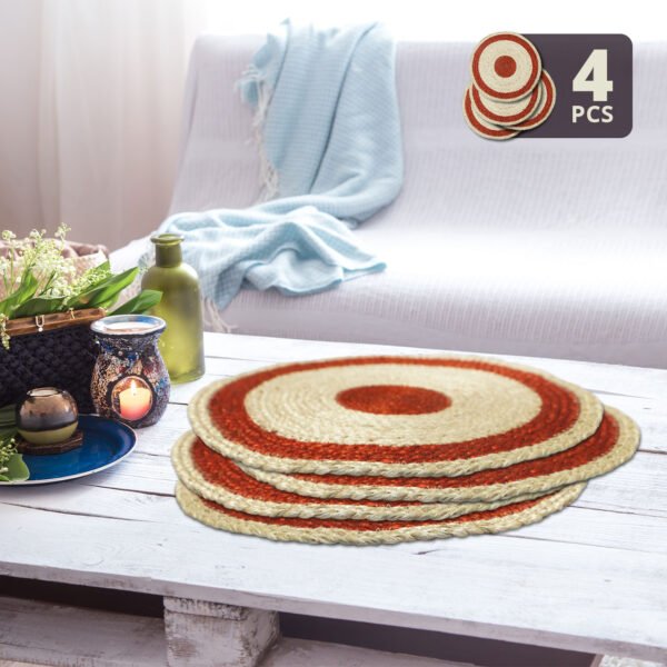 Red Spiral Table Runner - Image 4