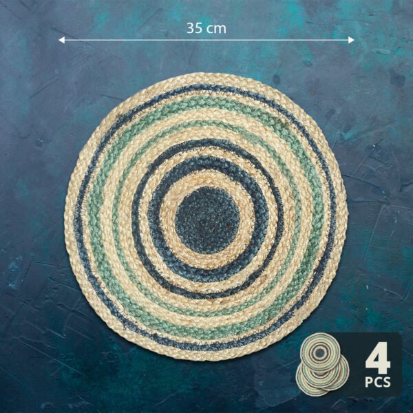 Blue/Green Spiral Table Runner - Image 2