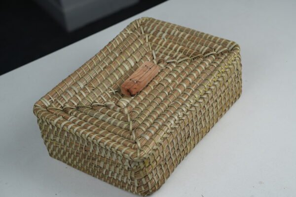 Bread Warmer Basket with Stone (Square) - Image 3