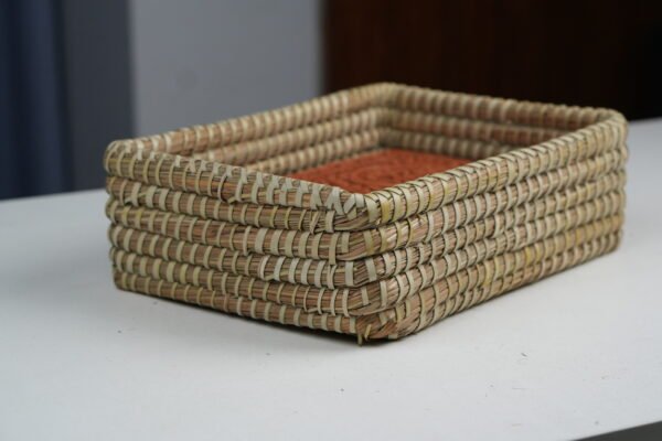 Bread Warmer Basket with Stone (Square) - Image 2